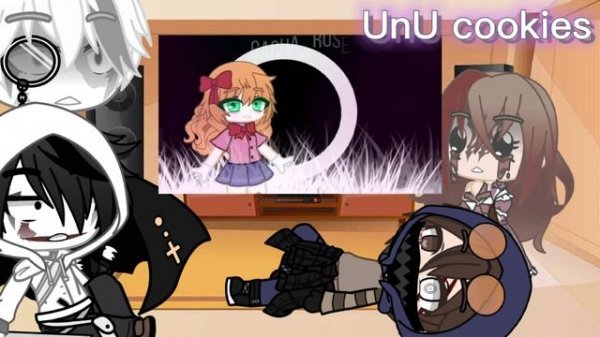 Creepypasta react to afton family || Elizabeth afton|| by UnU cookies) 2/5