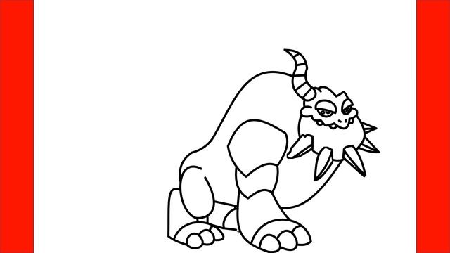 How To Draw Terra Dragon From Dragon City - Step By Step Drawing смотреть онлайн
