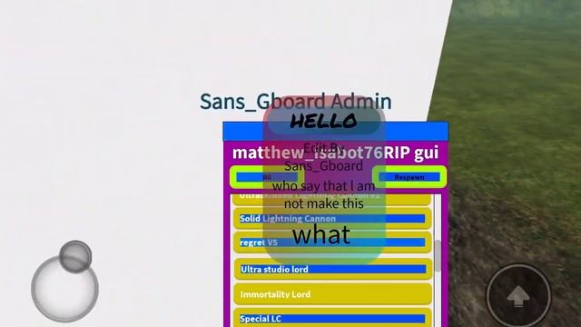 Roblox require script (matthew_isabot76RIP gui) смотреть онлайн