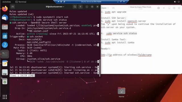 How to transfer a file from Ubuntu 23.04 to Windows | File transfer using SMB смотреть онлайн