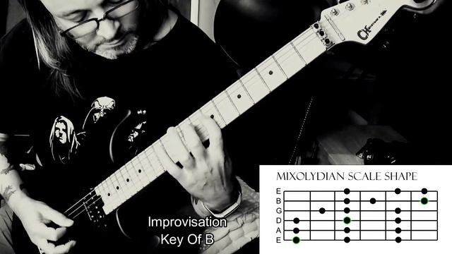 Modes For Guitar #5 | MIXOLYDIAN MODE | Three Notes Per String Scale | WITH TAB смотреть онлайн
