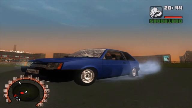 LADA 2108 - Light Tuning (GTA:SA) (Rewiew) смотреть онлайн