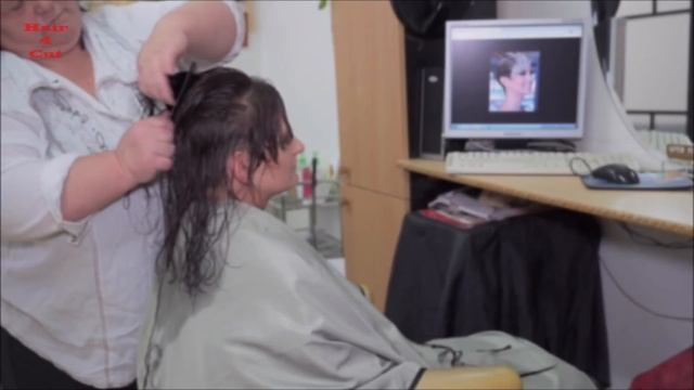 2020-41 Aneta preview - long hair buzzed and cut to short pixie смотреть онлайн