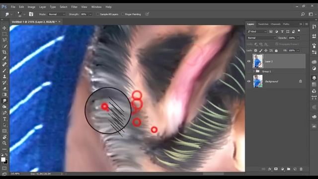 Surya | Digital Painting Effect In Photoshop Tutorial смотреть онлайн
