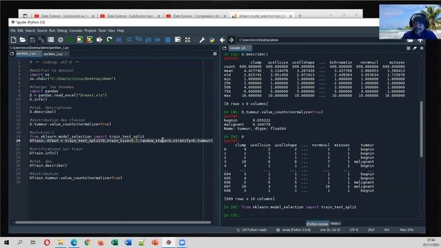 Machine Learning - Subdivision train_test_split avec Scikit-Learn смотреть онлайн