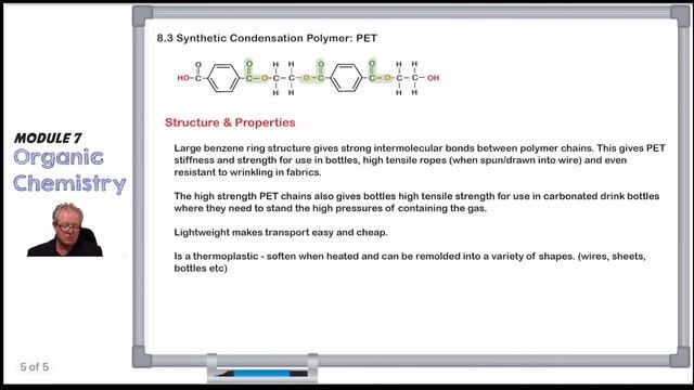 Chemistry - PET Condensation Polymer смотреть онлайн