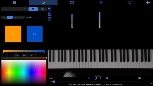 Piano Visualizer Tutorial - How I Edit Audio and MIDI (SeeMusic) смотреть онлайн