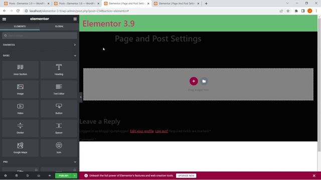 Elementor 3.9 Update | Lazy Load Background Images | Save As Default | CSS Transform in Container смотреть онлайн