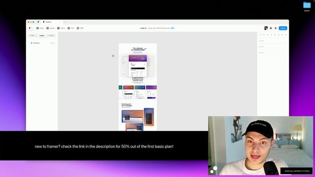 Launch a Website IN 2 STEPS with Figma and Framer! смотреть онлайн