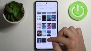 Как изменить стиль иконок приложений на Samsung Galaxy A52s