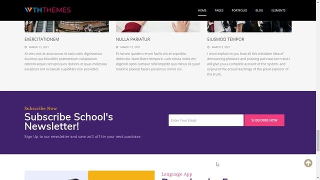 Best Responsive Education WordPress Theme смотреть онлайн