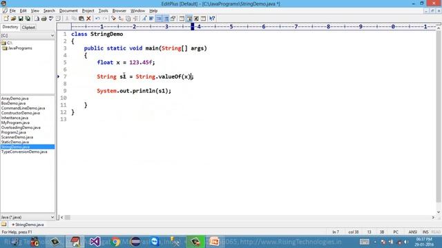 20 valueOf Method смотреть онлайн