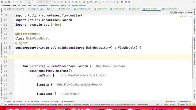 ? #6 Retrofit with Mvvm in Jetpack Compose in hindi ? | Android | Kotlin ? | Bye Bye Xml?✅ смотреть онлайн
