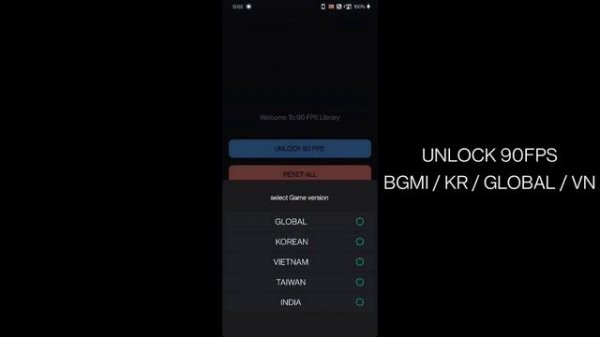 BGMI GFX TOOL | How To Unlock 90 FPS in BGMI LOW END DEVICE OnePlus,9R,9,8T,7T,,7,6T,8,N105G,Nord,5