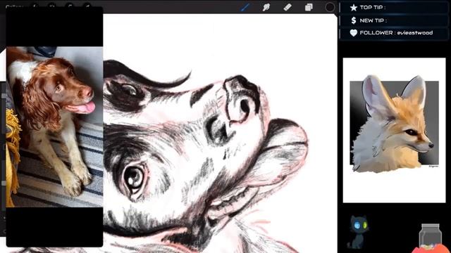 Sketch Timelapse | iPad Pro 10.5 + Procreate смотреть онлайн