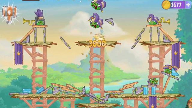 Angry Birds Stella Wall of Pigs Level 4 Walkthrough | Branch Out | Episode 1 смотреть онлайн