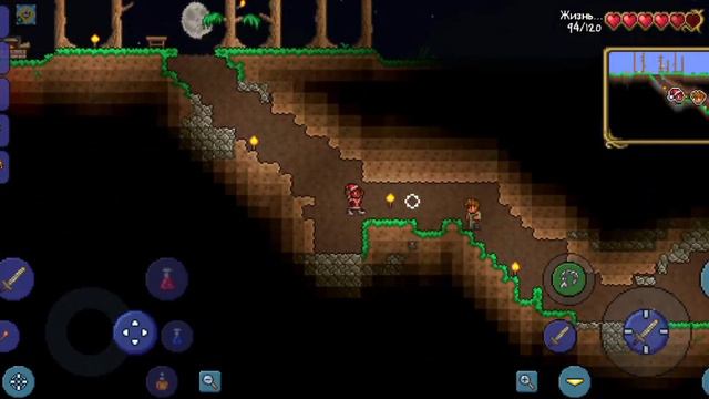 Ресурсы и первый лук| #2 terraria смотреть онлайн