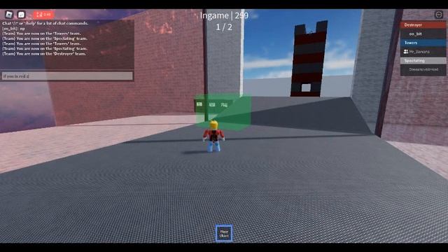 How to play destroyer in Jenga Roblox смотреть онлайн