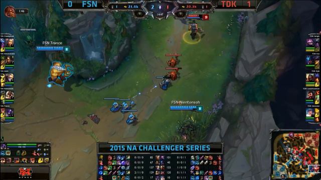 Fusion vs Team Dragon Knights | Game 2 S5 NACS Spring 2015 Week 3 Day 2 | FSN vs TDK W3D2 смотреть онлайн