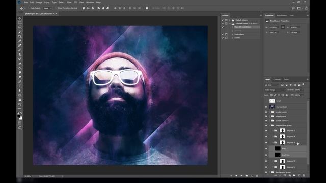 Ethereal Dream Photoshop Action Tutorial смотреть онлайн