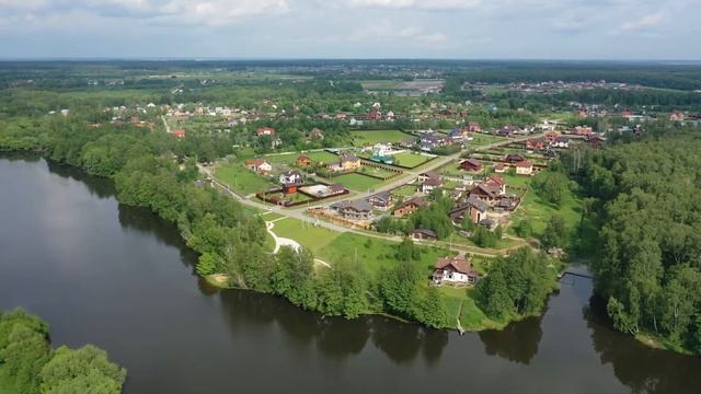 Коттеджный посёлок Великие Озёра Раменский район Новорязанское шоссе 38 км от МКАД Tvoyzem.ru смотреть онлайн