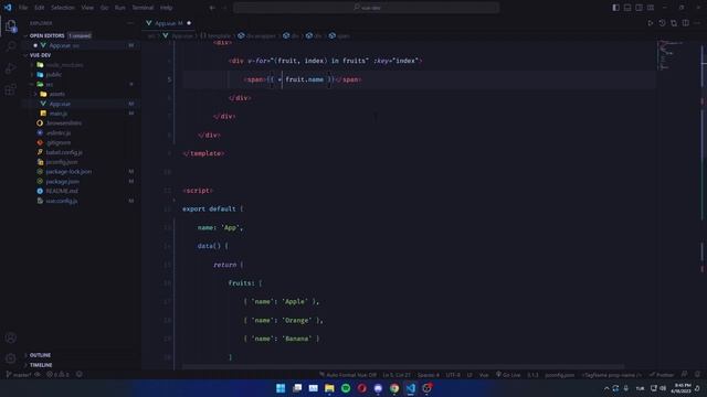 Vue js dersleri | Part 5 | Loop Rendering (v-for) смотреть онлайн
