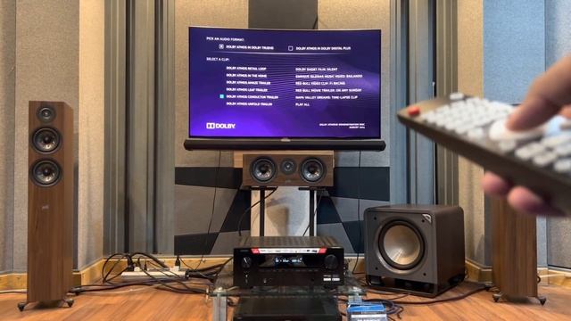 DENON AVC-X3700H / POLK RESERVE Set / POLK HT-S12 / Test Dolby Atmos Demonstration Disc 2014 смотреть онлайн