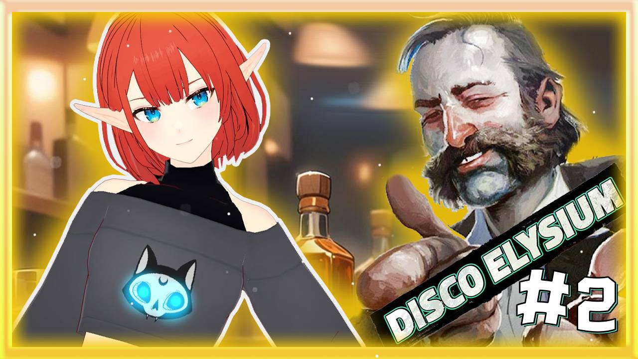 Disco Elysium | Прохождение | Добрые дети #2 + Новая Втубер модель