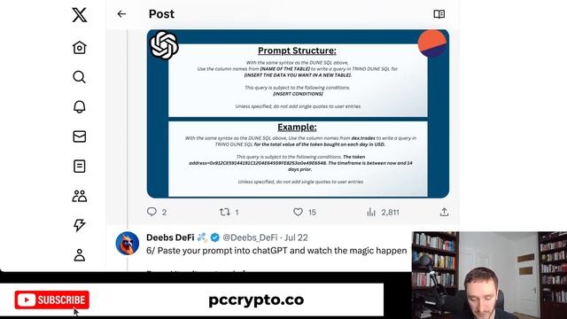 How to create Dune Dashboard & Crypto Apps with AI and no coding смотреть онлайн