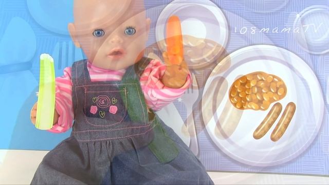 Составляем Меню Клеим Разноцветные Наклейки Мультики Как Мама Играет с Беби Бон Алиса 108мама тв смотреть онлайн
