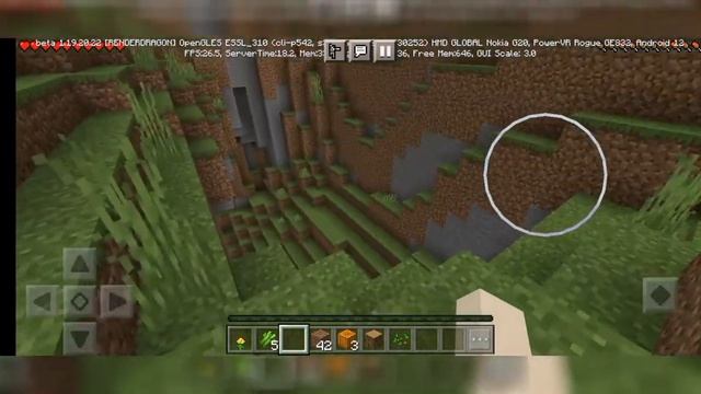 MINECRAFT on MEDIATEK Helio G35 CPU + 4GB RAM + Nokia G20 - 1080p смотреть онлайн