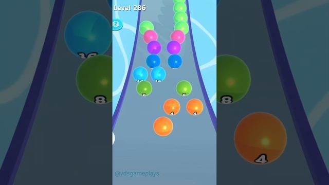 Ball Run 2048 ! Ball Run Game Levels (281-290) Android Gameplay by@VDSGameplays смотреть онлайн
