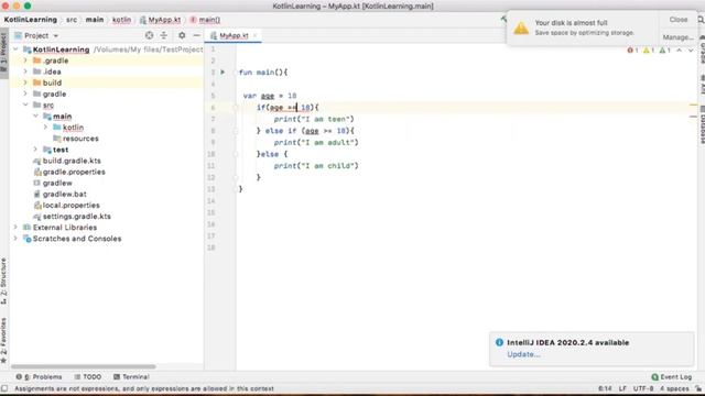4) If statment | Control Statement | Kotlin Tutorial in Hindi & Urdu смотреть онлайн