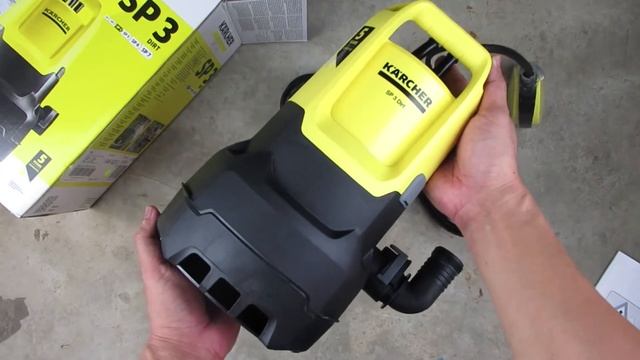 Pompa Celup Air Kotor Drainage Submersible Pump Karcher SP3 SP 3 Dirt смотреть онлайн