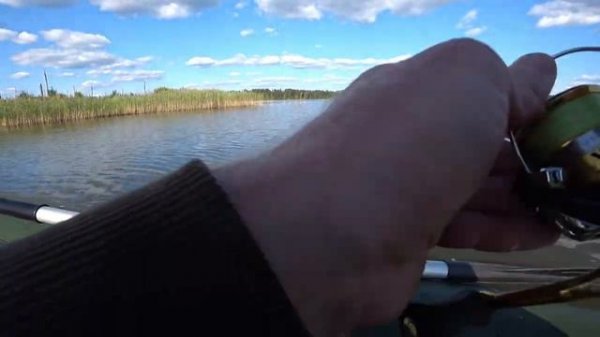 Попал на выход судака. Ловим на силиконовые приманки KEITECH.