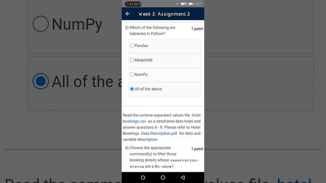 Python for Data Science Assignment Week 3 Answers || Nptel Python for Data Science week 3 Answer смотреть онлайн