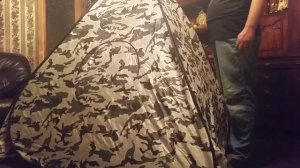 Палатка автомат. Как собирать, как разбирать, зачем нужна.