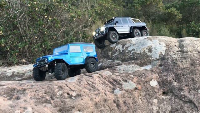 Mercedes Benz Traxxas TRX6 G63 AMG - A Star is born !!! Rock Climbing !!! #G63AMG #TRX6 #6X6 смотреть онлайн