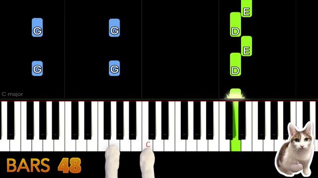 Beautiful Mistakes (C Key) - Maroon 5 - Piano Tutorial EASY SLOW + Free Sheet Music PDF смотреть онлайн