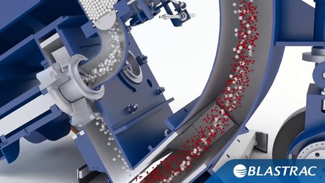 Принцип работы дробеструйных машин Blastrac