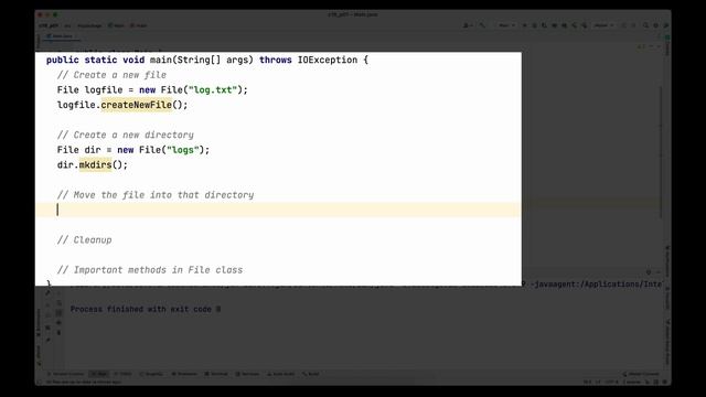 Part 01 - File.java Class - Java IO (Input/Output) смотреть онлайн