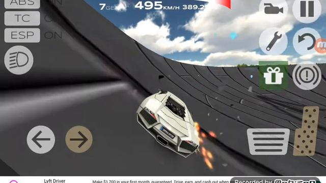 Driving 100000000000000000000000 Mph