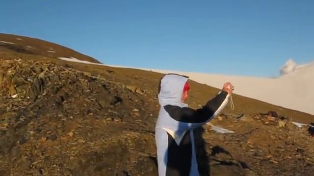 Восхождение на Санахох (Казбек). Вид с высоты 4200. смотреть онлайн