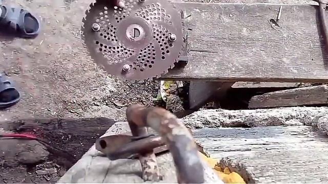 Вечный диск на бензокосу своими руками за 15 минут//Eternal drive on the gas pump смотреть онлайн