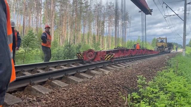 Демонтаж Рельсошпальной решетки (РШР)