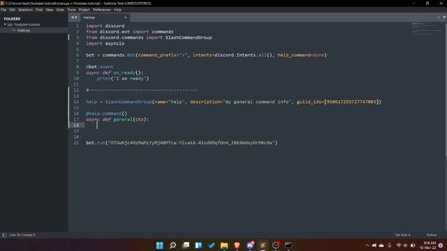 How to make a custom help command with slash command groups || Discord bot development series #2 смотреть онлайн