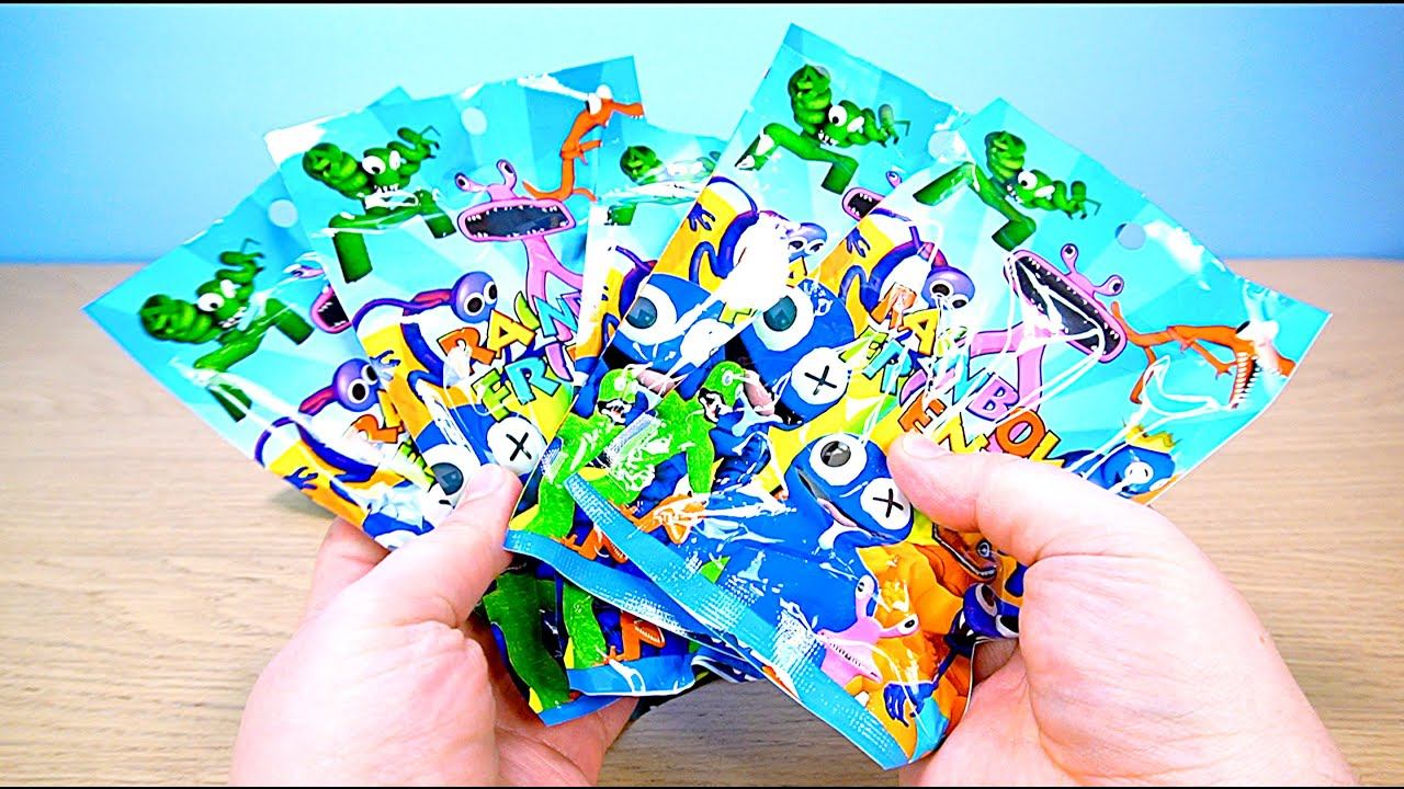 РАДУЖНЫЕ ДРУЗЬЯ ПАКЕТИКИ СЮРПРИЗ Rainbow Friends смотреть онлайн