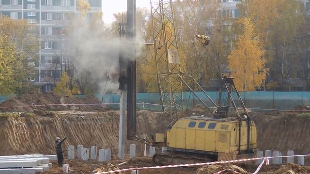 RDK 250 Забивка свай смотреть онлайн