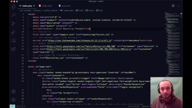 ووردبرس - الحلقة ٦ - بناء قوالب في ووردبرس الجزء الأوّل - [Arabic] WordPress - custom theme part 1 смотреть онлайн