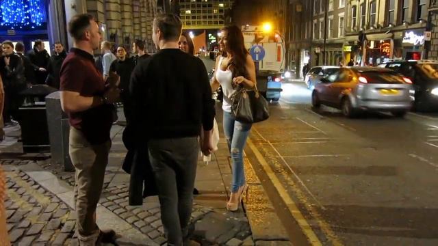 Jess Impiazzi enjoys a night out in Newcastle nightclubs смотреть онлайн
